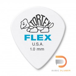 DUNLOP TORTEX® FLEX™ JAZZ III PICK 1.0MM 468-100