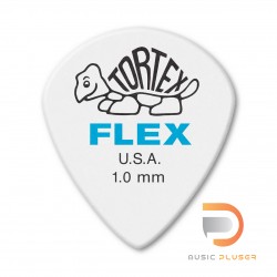 DUNLOP TORTEX® FLEX™ JAZZ III XL PICK 1.0MM 466-100