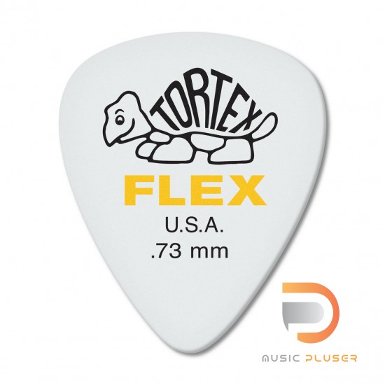 DUNLOP TORTEX® FLEX™ STANDARD PICK .73MM 428-073