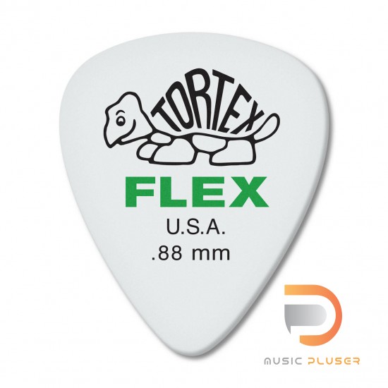 DUNLOP TORTEX® FLEX™ STANDARD PICK .88MM 428-088