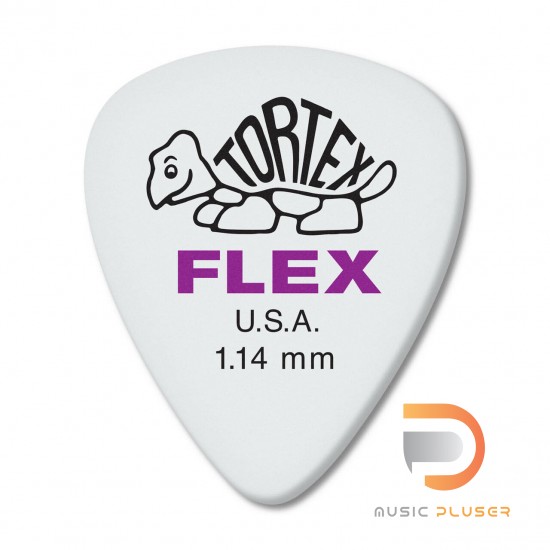 DUNLOP TORTEX® FLEX™ STANDARD PICK 1.14M 428-114