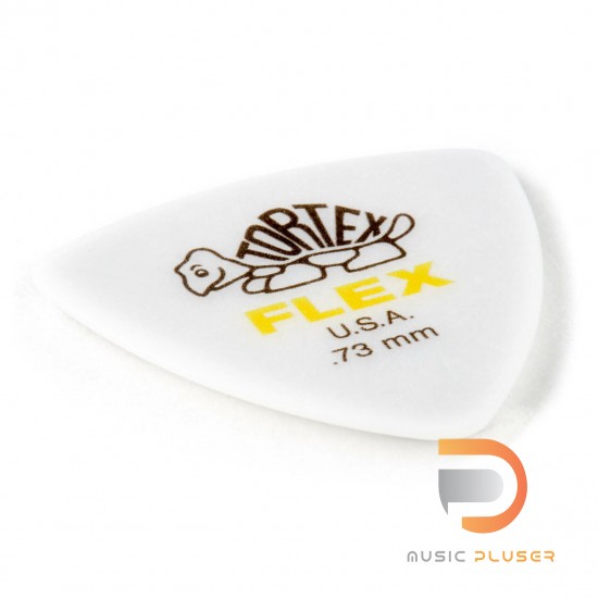 DUNLOP TORTEX® FLEX™ TRIANGLE PICK .73MM 456-073