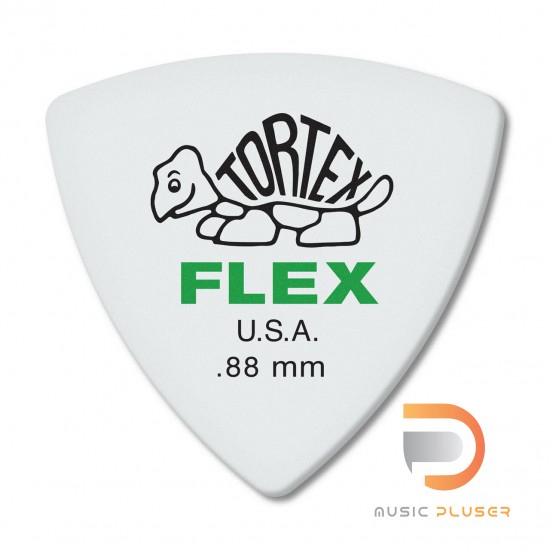 DUNLOP TORTEX® FLEX™ TRIANGLE PICK .88MM 456-088