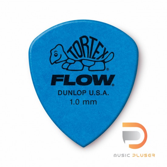 DUNLOP TORTEX® FLOW® PICK 1.0MM 558-100