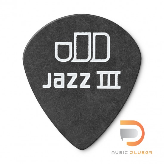 DUNLOP TORTEX® PITCH BLACK JAZZ III PICK .50MM 482-050