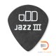 DUNLOP TORTEX® PITCH BLACK JAZZ III PICK .50MM 482-050