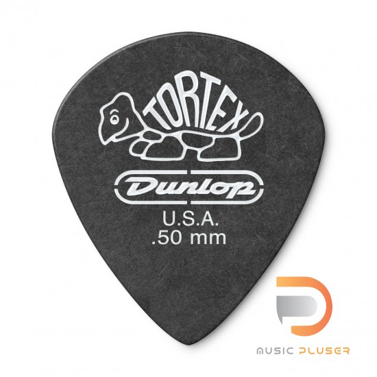 DUNLOP TORTEX® PITCH BLACK JAZZ III PICK .50MM 482-050