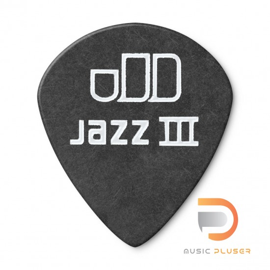 DUNLOP TORTEX® PITCH BLACK JAZZ III PICK .73MM 482-073