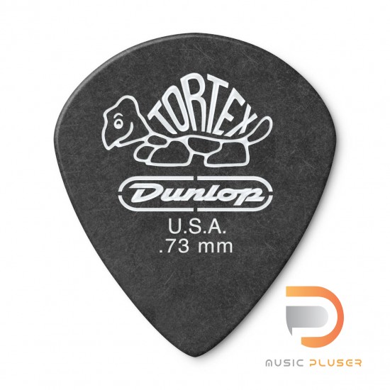 DUNLOP TORTEX® PITCH BLACK JAZZ III PICK .73MM 482-073