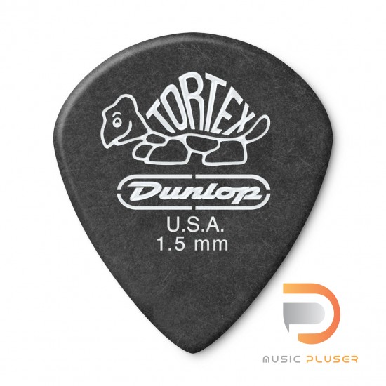 DUNLOP TORTEX® PITCH BLACK JAZZ III PICK 1.50MM 482-150