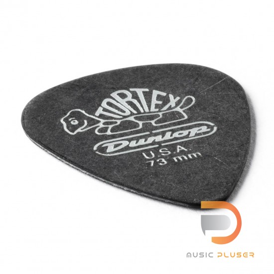 DUNLOP TORTEX® PITCH BLACK STANDARD PICK .73MM 488-073