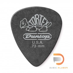 DUNLOP TORTEX® PITCH BLACK STANDARD PICK .73MM 488-073