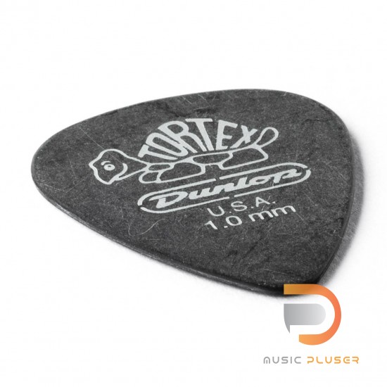 DUNLOP TORTEX® PITCH BLACK STANDARD PICK 1.0MM 488-100