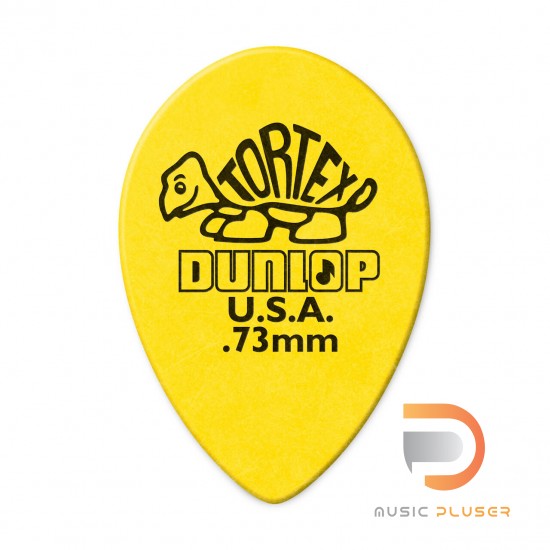 DUNLOP TORTEX® SMALL TEARDROP PICK .73MM 423-073