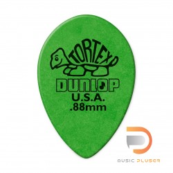 DUNLOP TORTEX® SMALL TEARDROP PICK .88MM 423-088