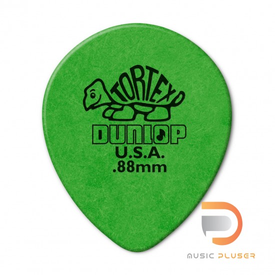 DUNLOP TORTEX® TEARDROP PICK .88MM 413-088