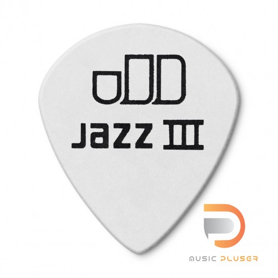 DUNLOP TORTEX® WHITE JAZZ III PICK .88MM 478-088