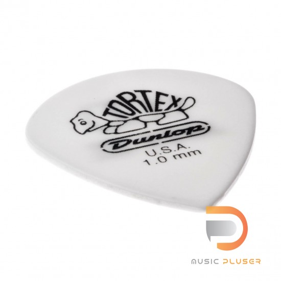 DUNLOP TORTEX® WHITE JAZZ III PICK 1.0MM 478-100