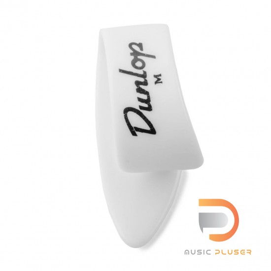 DUNLOP WHITE MEDIUM THUMBPICKS 9002