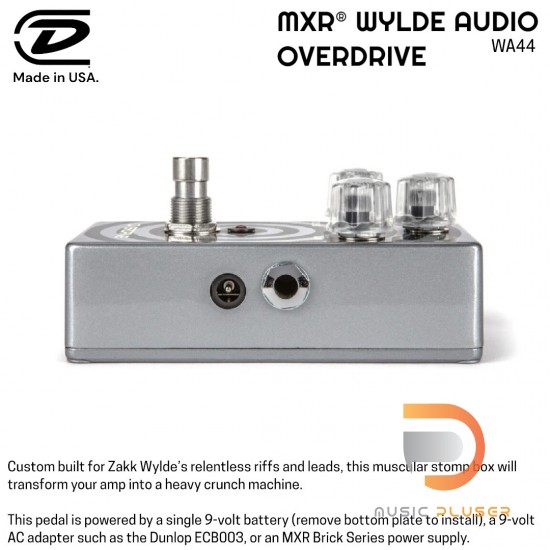 MXR WYLDE AUDIO OVERDRIVE (WA44)