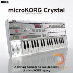 Korg microKORG Crystal ซินธิไซเซอร์ คีย์บอร์ด