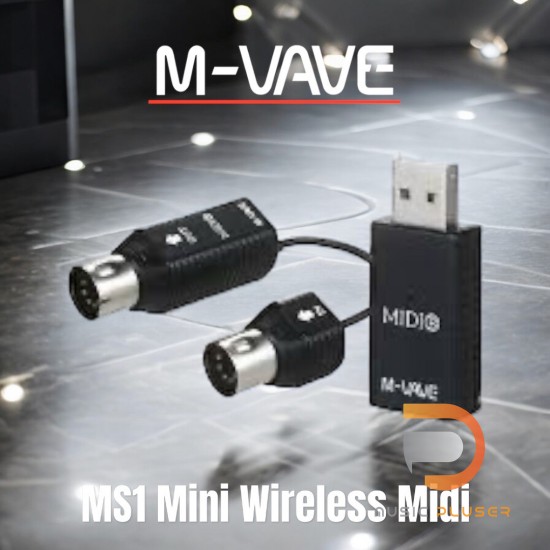 M-VAVE MS1 Mini Wireless Midi