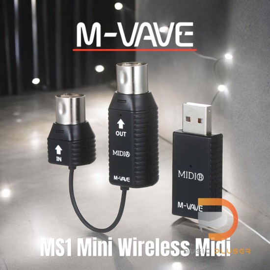 M-VAVE MS1 Mini Wireless Midi