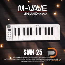 M-VAVE SMK-25 Mini Midi Keyboard