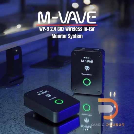 M-VAVE WP-9 2.4 GHz Wireless In-Ear Monitor System