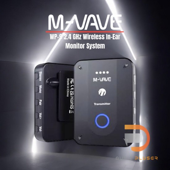 M-VAVE WP-9 2.4 GHz Wireless In-Ear Monitor System