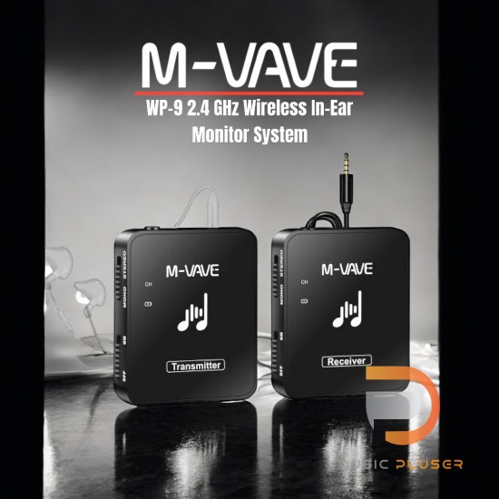 M-VAVE WP-9 2.4 GHz Wireless In-Ear Monitor System