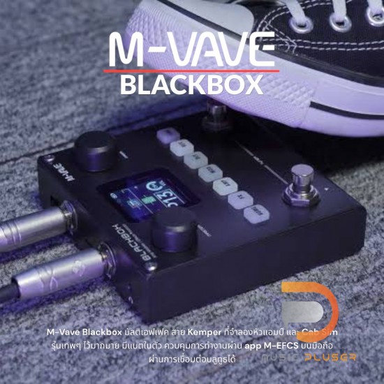 M-Vave Black Box Guitar / Bass AMP Modeler Multi Effects Processor