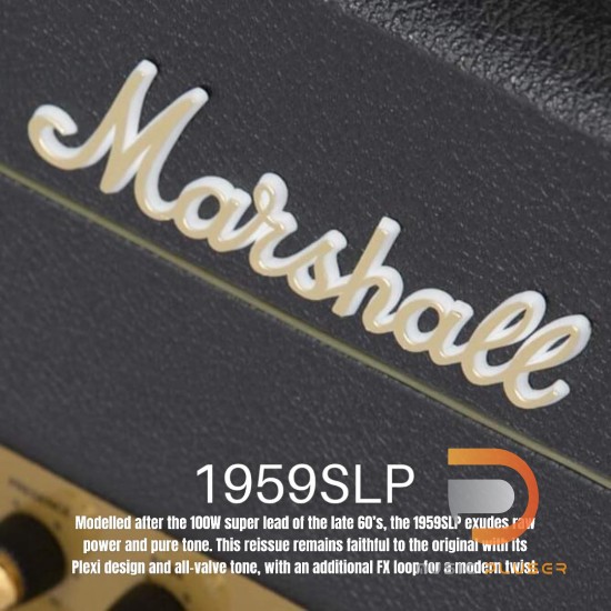 หัวแอมป์กีตาร์ Marshall 1959SLP สต็อกแน่น พร้อมส่ง - CT Music