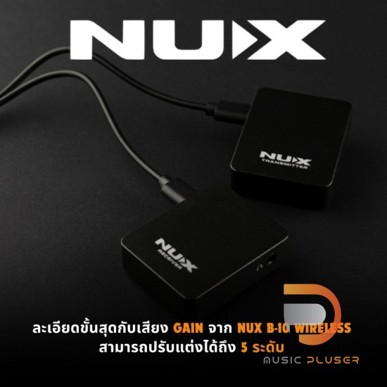 NUX B-10 Vlog Wireless Lavalier Microphone