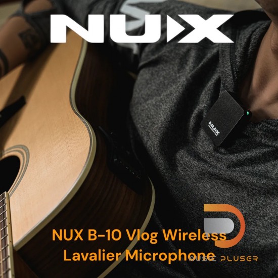 NUX B-10 Vlog Wireless Lavalier Microphone