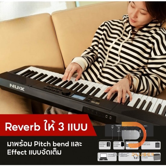 NUX NEK-100 61Keys Portable Keyboard