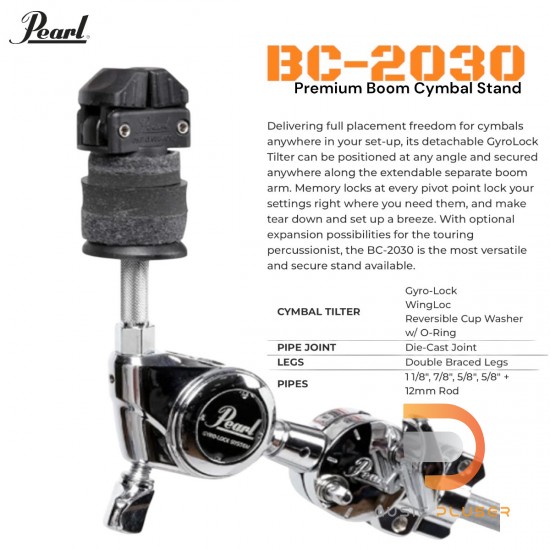 Pearl BC-2030 Cymbal Boom Stand