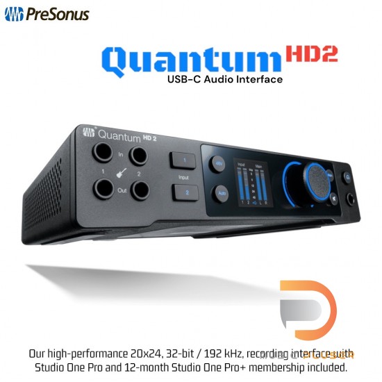 Presonus Quantum HD 2 USB-C Audio Interface