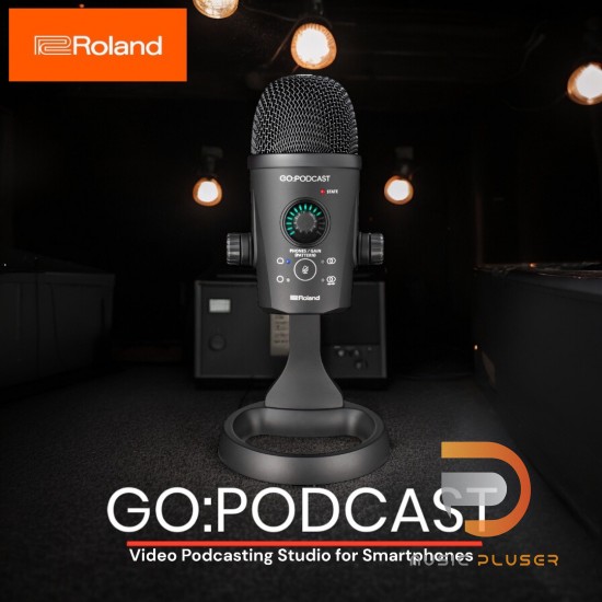 Roland Go Podcast Condenser Microphone