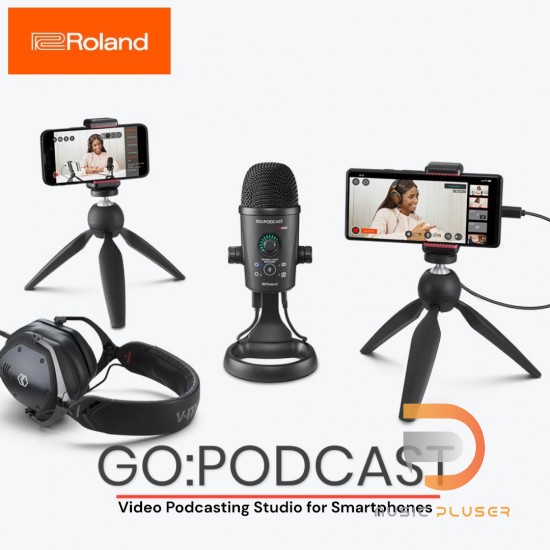 Roland Go Podcast Condenser Microphone