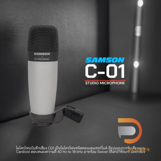 Samson C01 studio condenser microphone