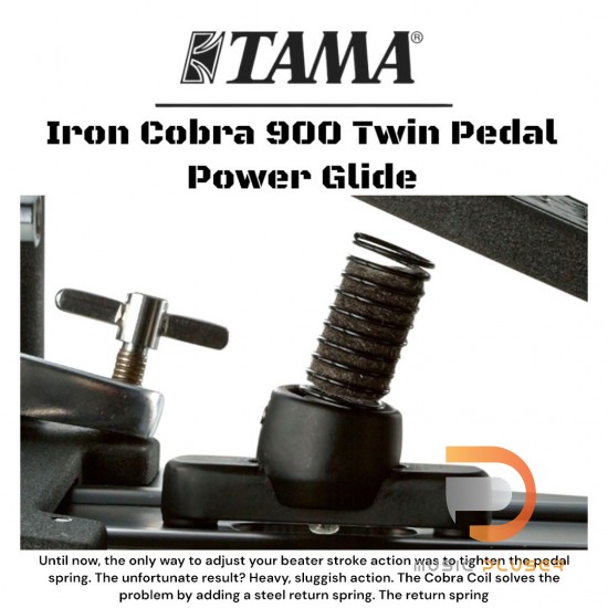 TAMA HP900PWN (New Iron Cobra Power Glide Twin Pedal)