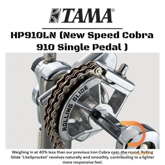 TAMA HP910LN New Speed Cobra Single Bass Drum Pedal