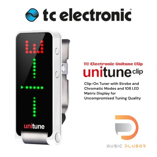 เครื่องตั้งสายกีต้าร์ จูนเนอร์ TC ELECTRONIC UNITUNE CLIP