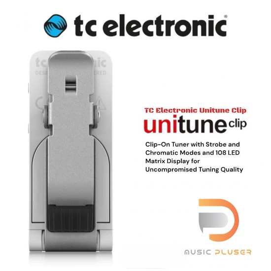 เครื่องตั้งสายกีต้าร์ จูนเนอร์ TC ELECTRONIC UNITUNE CLIP