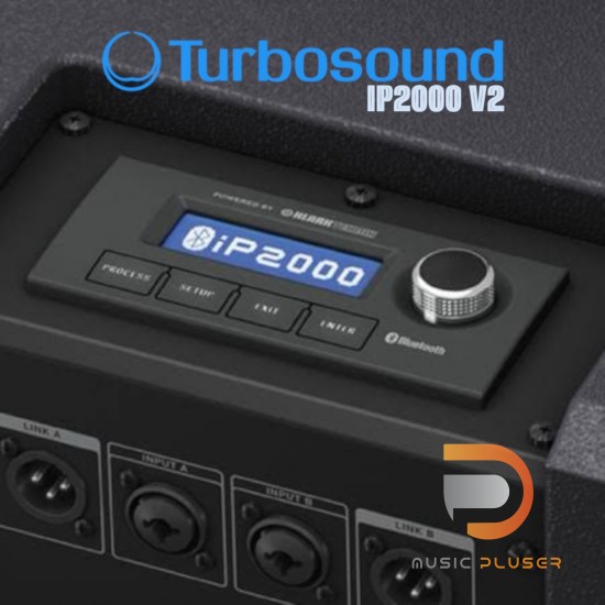 Turbosound IP2000 V2 ลำโพงคอลัมน์แอคทีฟ 16×2.75 นิ้ว ซับ 12 นิ้ว ความดัง 123 dB บลูทูธ