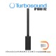 Turbosound iP1000 V2 | ชุดลำโพงคอลัมน์ 8×2.75 นิ้ว ซับ 2×8 นิ้ว ลำโพงเสียงแหลม 1x1 นิ้ว พร้อมขยายเสียง 1,000 วัตต์ มีบลูทูธ