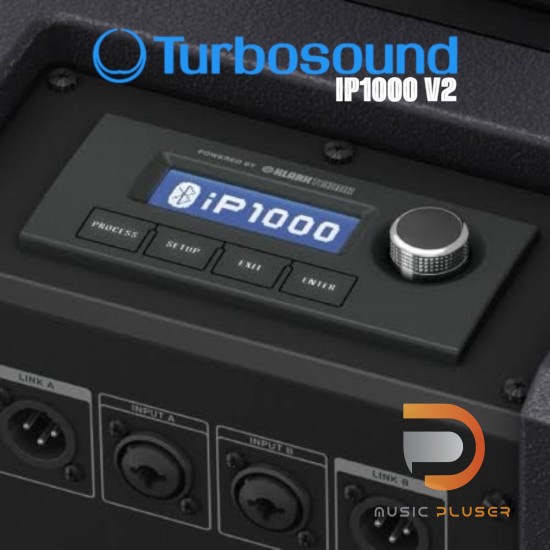 Turbosound iP1000 V2 | ชุดลำโพงคอลัมน์ 8×2.75 นิ้ว ซับ 2×8 นิ้ว ลำโพงเสียงแหลม 1x1 นิ้ว พร้อมขยายเสียง 1,000 วัตต์ มีบลูทูธ