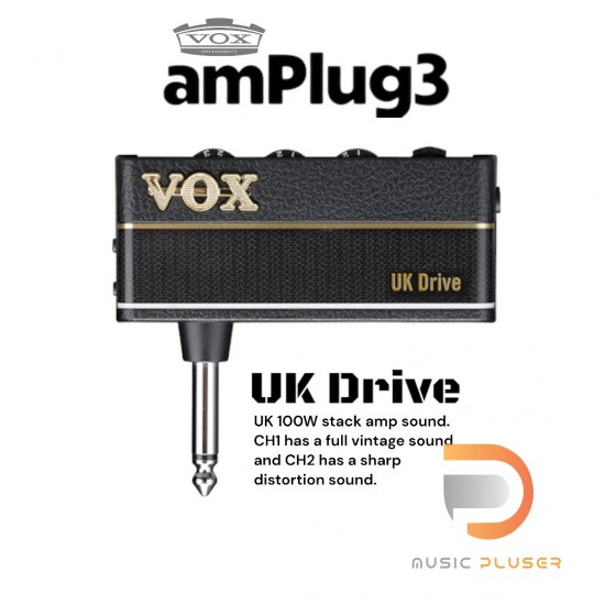 Vox amPlug 3 Headphone Amplifier