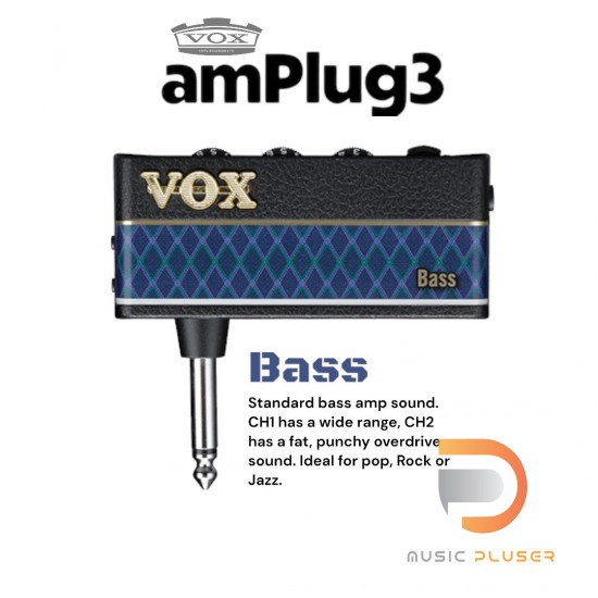 Vox amPlug 3 Headphone Amplifier